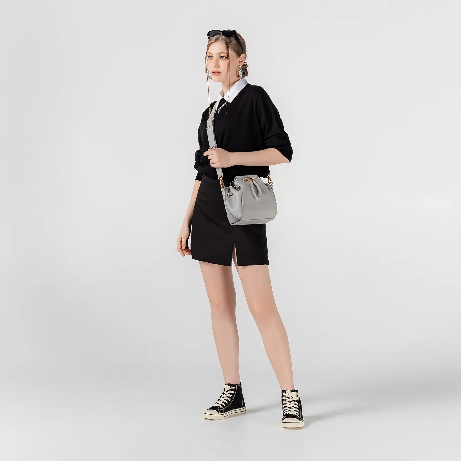 ESBUCKET MINI BUCKET BAG - TIMBERWOLF